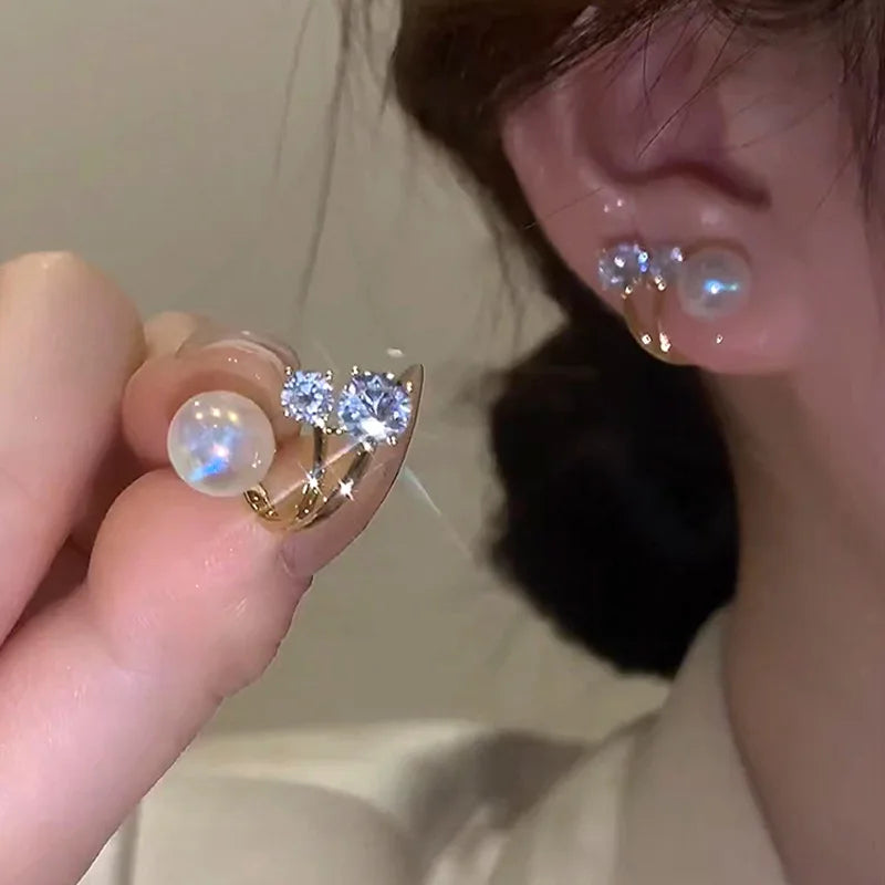 2023 New Fashion Trend Unique Design Elegant Delicate Lightweight Luxury Pearl Tassel Earrings High Jewelry Party Favors for Women