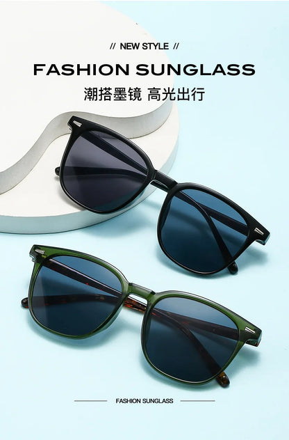 Gafas de cuadradas vintage para mujeres y hombres, gafas rectangulares, gafas ovaladas para mujeres, gafas para hombres y mujeres