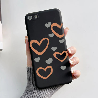 For iPhone 5 5S Case Cute Bear Cartoon Frog Painted Soft Cover For iPhone SE 2016 2020 2022 SE2 Silicone Phone Case Coque Funda