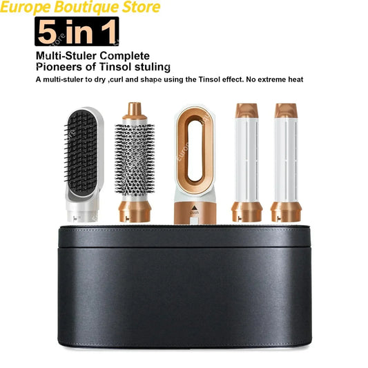 Professional 5-in-1 Hair Dryer, Hot Air Comb, Hair Curler for Dyson Airwrap, Styling Tool, Hair Straightener, Hairdressing Tool