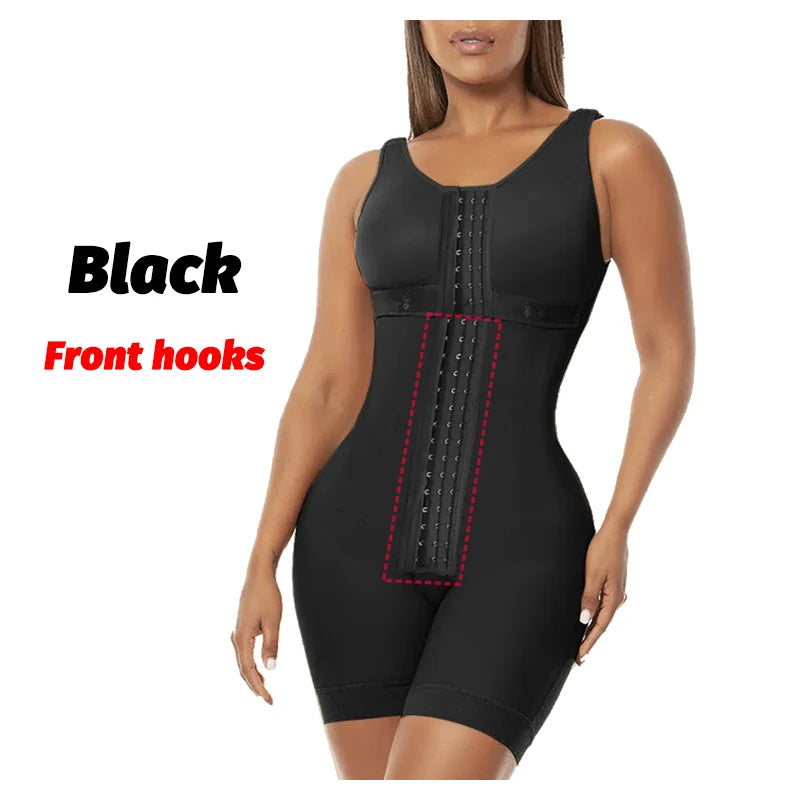 Body Shaper Faja Body corsé Top Bustier fajas colombianas originales modelado posparto adelgazante Shapewear ropa interior de mujer