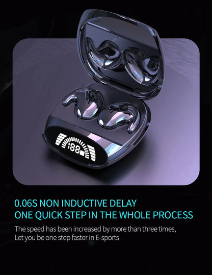 Invisible Mini Sleep Earbuds, Small Hidden Headphones, Bluetooth 5.3 Earbuds, TWS Stereo Sports Wireless Noise Canceling Headphones