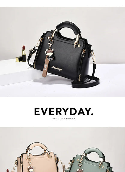 Nuevo bolso de mujer, bolsos de hombro a la moda, bolso para mujer, bolsos de cuero con monograma impreso, bolso cruzado de un solo hombro