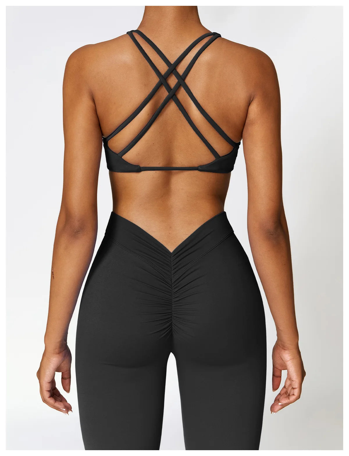 Women's V-shaped Yoga Pants, Flared Leggings, High-Waisted Wide-Leg Pants, Sports Flared Pants for Gym and Fitness, Dance Pants.