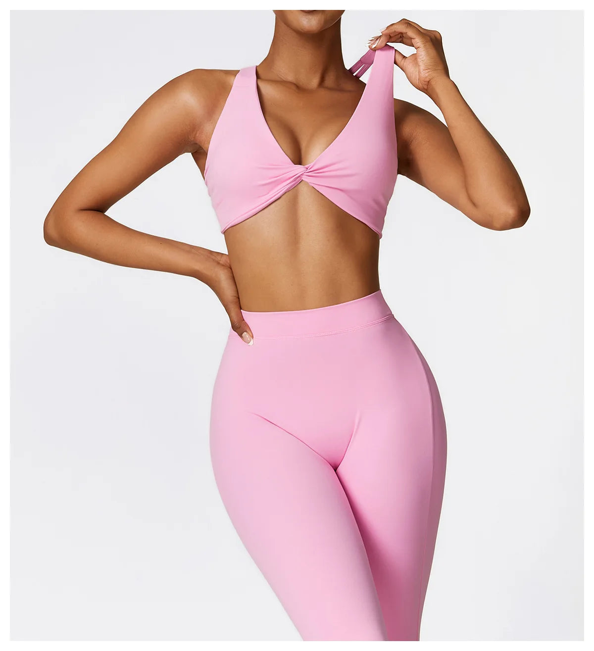 Women's V-shaped Yoga Pants, Flared Leggings, High-Waisted Wide-Leg Pants, Sports Flared Pants for Gym and Fitness, Dance Pants.