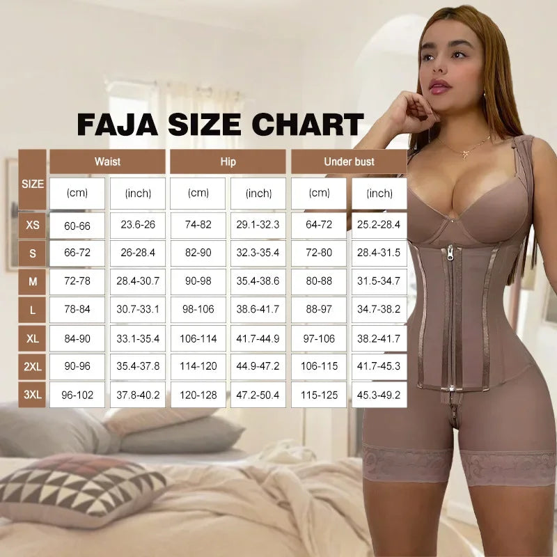 Fajas colombianas XXS Body Shapewear Control bragas alta compresión cintura entrenador corsé adelgazante vaina Body Shaper
