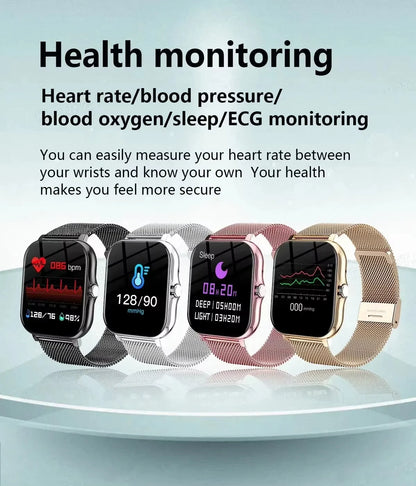VIVO Smartwatch for Android and iPhone, 2.01-inch HD Screen, Answer and Make Calls, Message Preview, Sports Modes, Customizable Watch Face, Weather Forecast