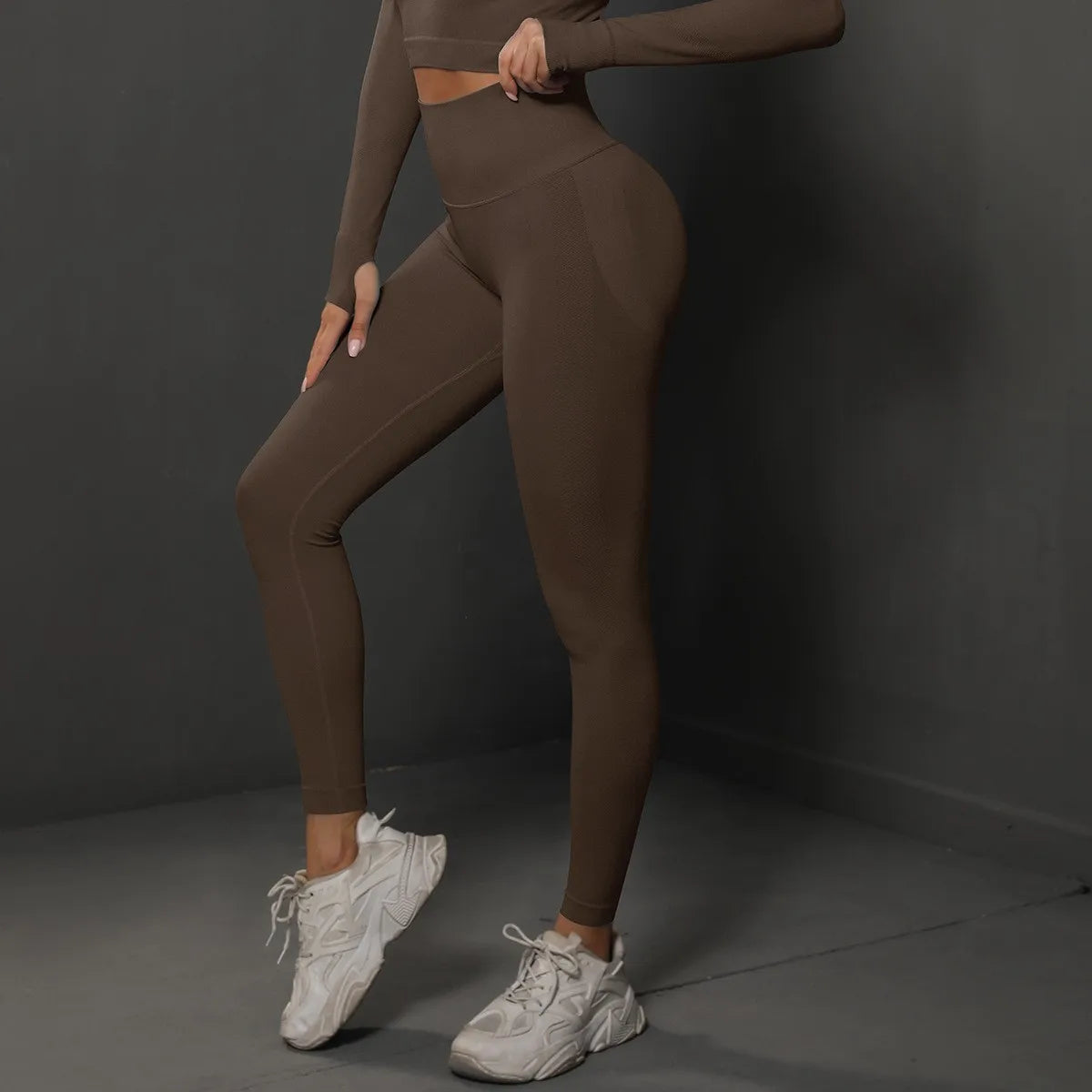 Women's High Waist Yoga Leggings Seamless Scrunch Butt Sport Tights for Fitness, Running, Hip Lift, Yoga Pants, High-Stretch Gym Leggings
