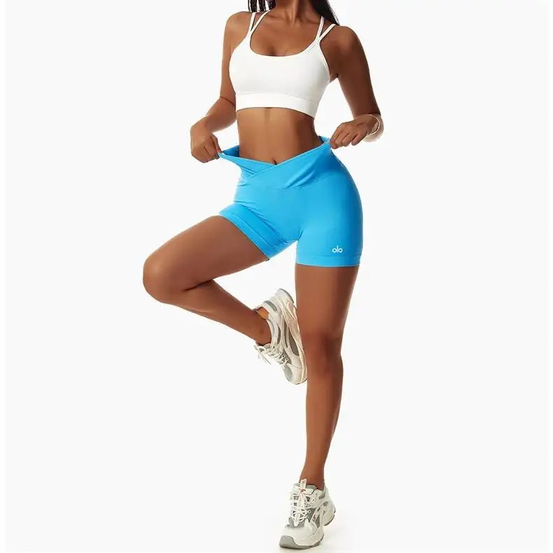 Pantalones de Yoga Clásicos de Secado Rápido de Tres Piezas 2026 para Tonificar Caderas, Entrenamiento de Alta Intensidad, Deportes, Correr, Ciclismo para Mujer