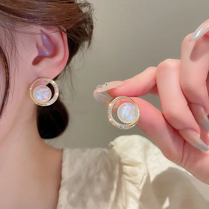 2023 New Fashion Trend Unique Design Elegant Delicate Lightweight Luxury Pearl Tassel Earrings High Jewelry Party Favors for Women