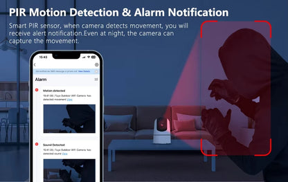 Cámara IP Tuya 5G WiFi para interiores, cámara de vigilancia de seguridad inalámbrica de 6MP, seguimiento automático, Monitor de bebé, visión nocturna IR, cámara con Zoom 6x