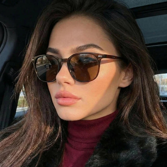 Gafas de cuadradas vintage para mujeres y hombres, gafas rectangulares, gafas ovaladas para mujeres, gafas para hombres y mujeres