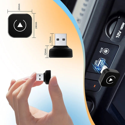 Nuevo adaptador 2 en 1 Mini CarPlay Box con cable a CarPlay inalámbrico Android Auto Smart Box Bluetooth conectar Plug & Play para 98% de coches