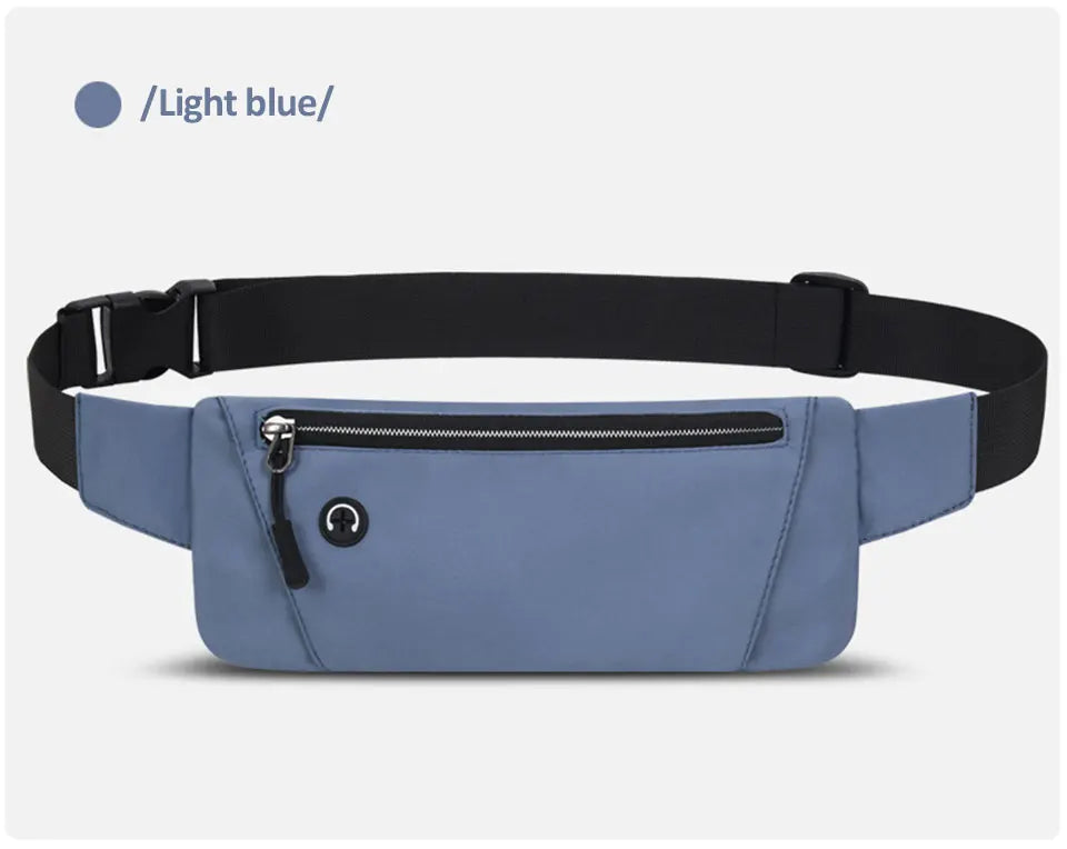 Riñonera para correr, bolsa para cinturón deportivo, bolsa para teléfono móvil, riñonera ligera para hombre y mujer, bolsa deportiva para gimnasio, riñonera con correa ajustable