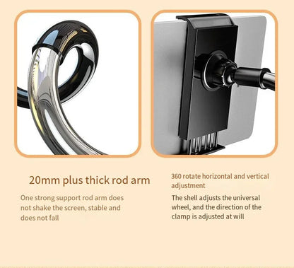 Soporte Universal para teléfono móvil, soporte Flexible para perezosos, Clip ajustable para teléfono móvil, soporte de montaje de escritorio para cama en casa, soporte para teléfono inteligente