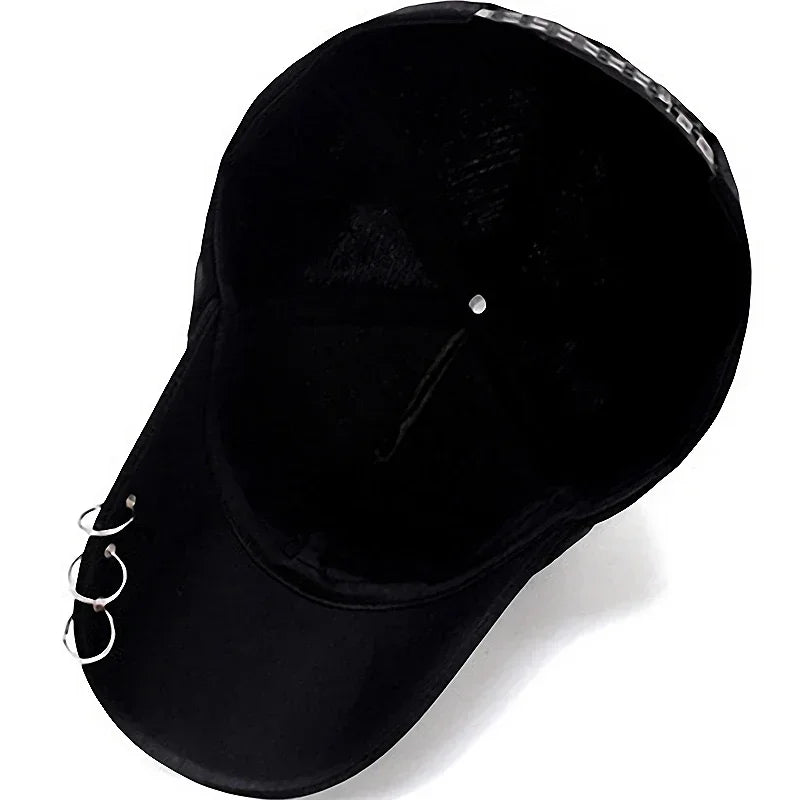 Gorra de Béisbol Clásica con Visera Metálica Personalizada, Estilo Ligero y Transpirable Cuatro colores para elegir
