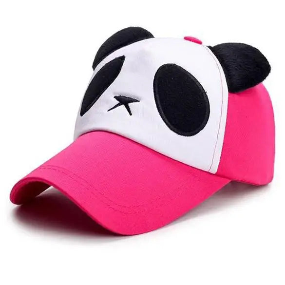 Gorras de béisbol de Panda bonitas de verano para hombres y mujeres, Gorras Snapback de algodón de Hip Hop, protección solar para niños y niñas, Gorras para exteriores, triangulación de envíos