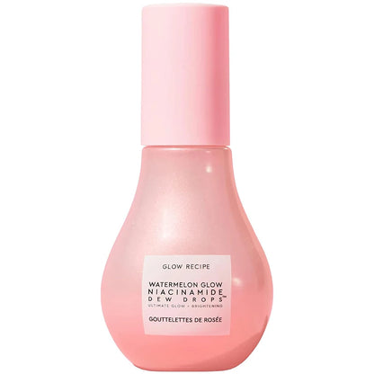40ML sandía niacinamida brillo esencia bombilla diseño con ácido hialurónico vitamina E maquillaje facial hidratante ligero