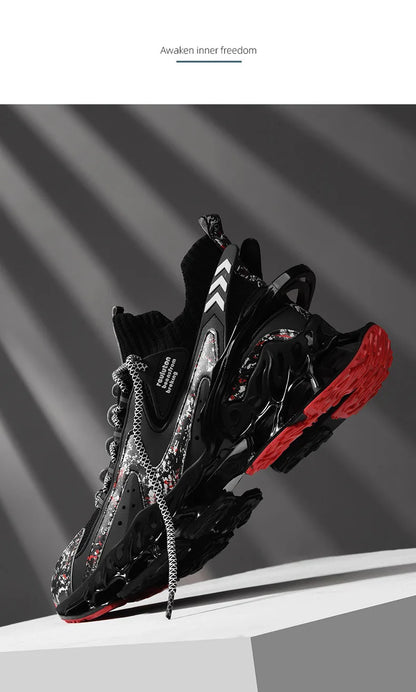 Luxury sports sneakers for women and men, casual training shoes, breathable, fashionable running loafers.
