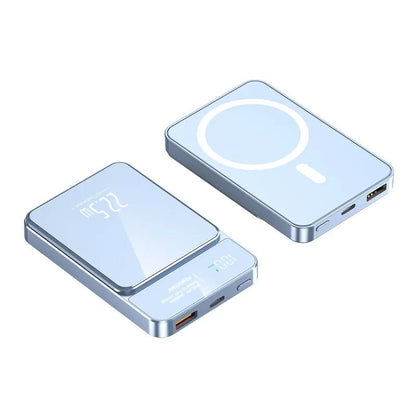 Batería Externa Magnética de 10000mAh, 20W, Inalámbrica, Delgada y Portátil, para MagSafe iPhone 17 16 15 Samsung 24 23