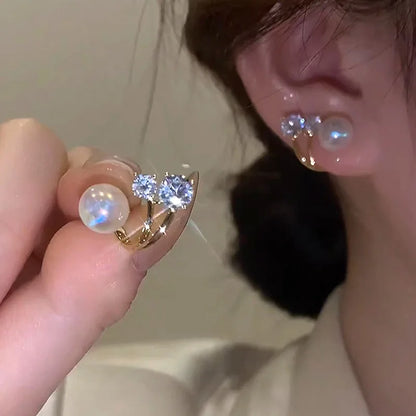 2023 New Fashion Trend Unique Design Elegant Delicate Lightweight Luxury Pearl Tassel Earrings High Jewelry Party Favors for Women