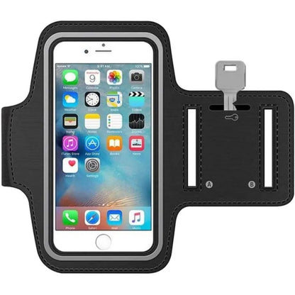 Universal Adjustable Cell Phone Armband, Running Cycling Phone Pouch for Walking Hiking Outdoor Accessories