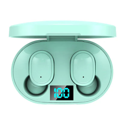 E6S TWS auriculares inalámbricos deportivos impermeables Bluetooth 5,0 auriculares estéreo con micrófono para Iphone Xiaomi Vivo Oppo