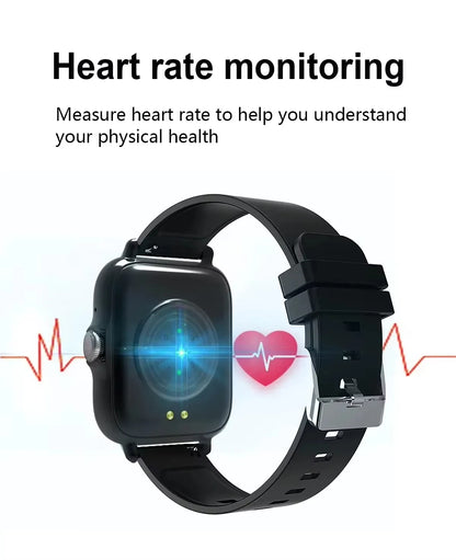 VIVO Smartwatch for Android and iPhone, 2.01-inch HD Screen, Answer and Make Calls, Message Preview, Sports Modes, Customizable Watch Face, Weather Forecast