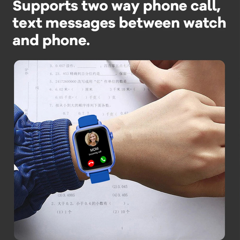 4G Smart Watch for Girls and Boys, GPS, WIFI, Video Call, SOS App, Download, Kids Smart Watch, Camera Monitor, Tracker, Location, Phone Watch