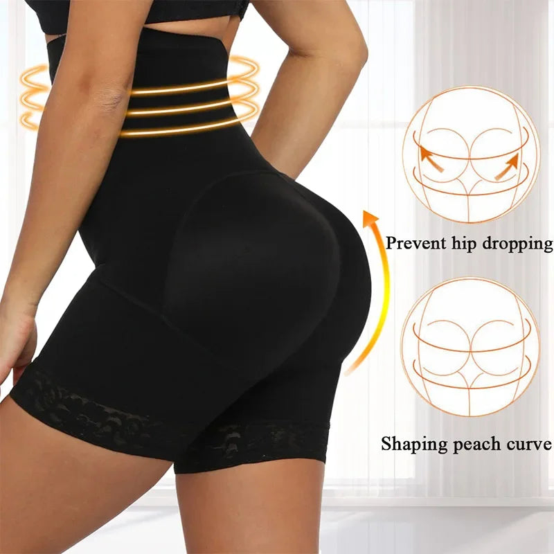 Colombian butt lifter girdles, high-waist shapewear, tummy control panties, waist trainer, body shaper, slimming wrap, flat belly