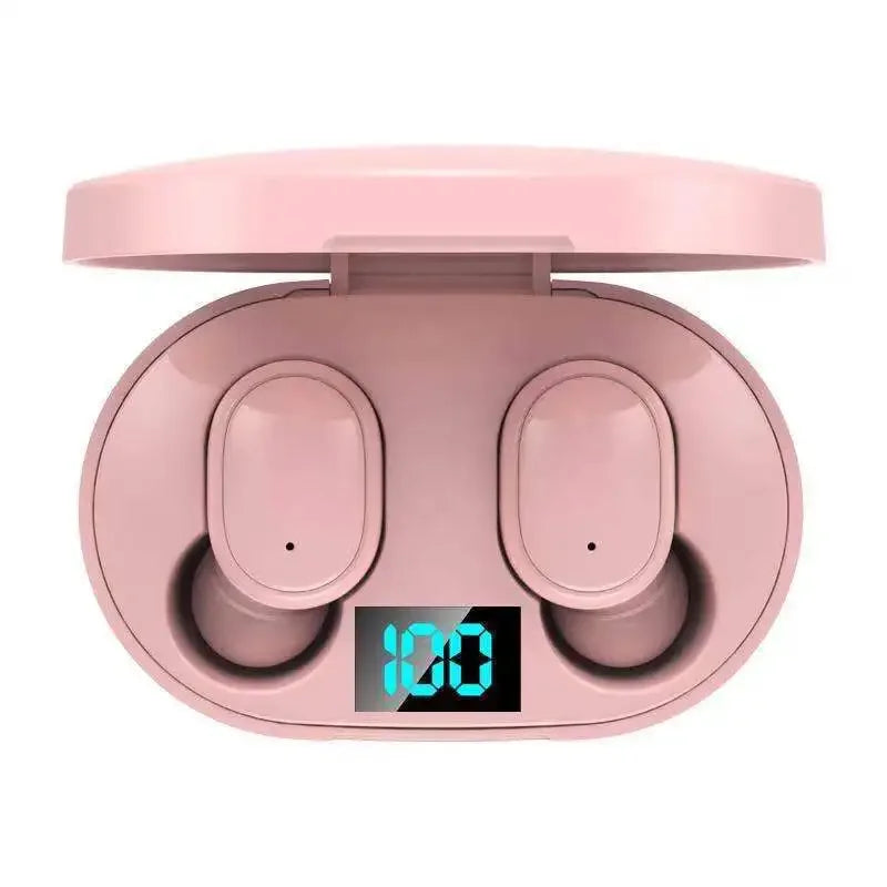 E6S TWS auriculares inalámbricos deportivos impermeables Bluetooth 5,0 auriculares estéreo con micrófono para Iphone Xiaomi Vivo Oppo
