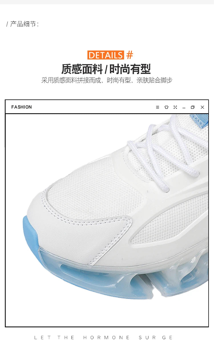 Luxury sports sneakers for women and men, casual training shoes, breathable, fashionable running loafers.