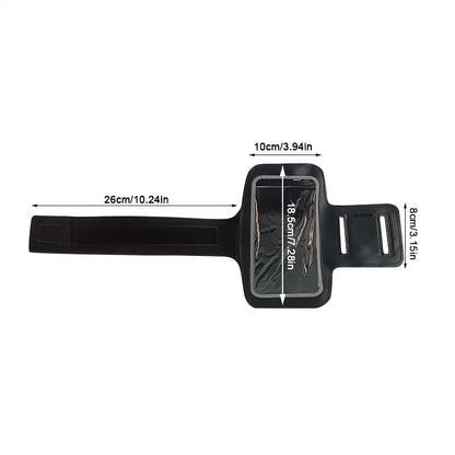 Universal Adjustable Cell Phone Armband, Running Cycling Phone Pouch for Walking Hiking Outdoor Accessories