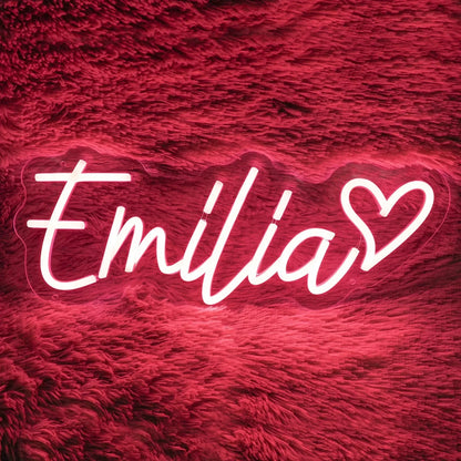Custom LED Neon Sign, Personalized Name Sign, Wedding Decor for Store, Business, Wall, Room, Personalized Neon Gift for Kids