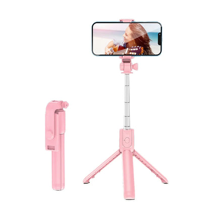 H1 Wireless Bluetooth Selfie Stick Tripod Monopod Phone Holder for Outdoor Travel 3 in 1