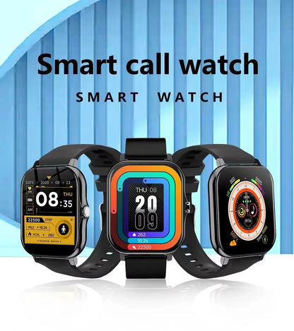 VIVO Smartwatch for Android and iPhone, 2.01-inch HD Screen, Answer and Make Calls, Message Preview, Sports Modes, Customizable Watch Face, Weather Forecast