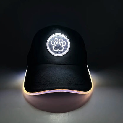 Sombrero fluorescente LED de fibra óptica, gorra de béisbol brillante de neón, suministros de fiesta de baile, sombrero de Rap de hip hop, accesorios de Club, disfraz