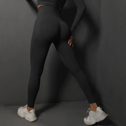 Women's High Waist Yoga Leggings Seamless Scrunch Butt Sport Tights for Fitness, Running, Hip Lift, Yoga Pants, High-Stretch Gym Leggings