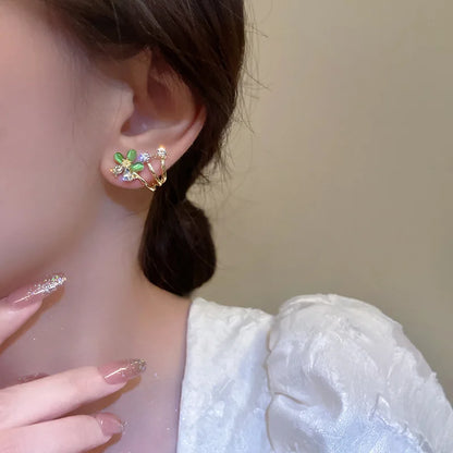 2023 New Fashion Trend Unique Design Elegant Delicate Lightweight Luxury Pearl Tassel Earrings High Jewelry Party Favors for Women