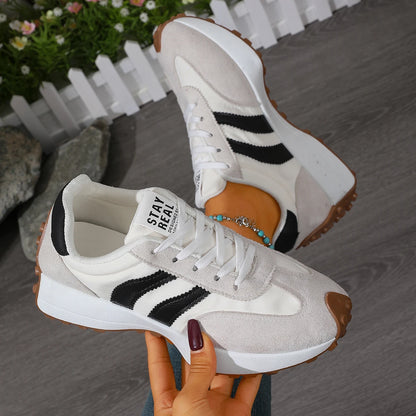 Zapatillas Deportivas para Mujer 2026, Primavera, Nuevas, de Lujo, Planas, Cómodas, Fáciles de Poner, Suaves, Modernas, Ligeras, para Exteriores