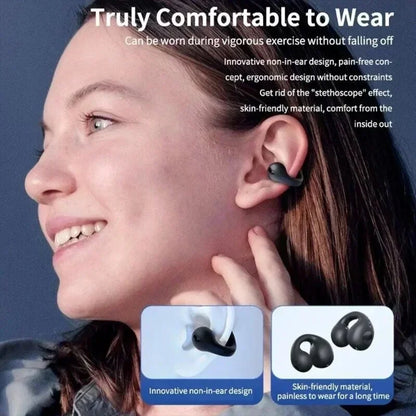 New Original T75 Bone Conduction Wireless Headphones Bluetooth 5.3 Sports Earphones HiFi Sound Quality TWS Waterproof Headset