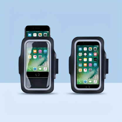 Universal Adjustable Cell Phone Armband, Running Cycling Phone Pouch for Walking Hiking Outdoor Accessories