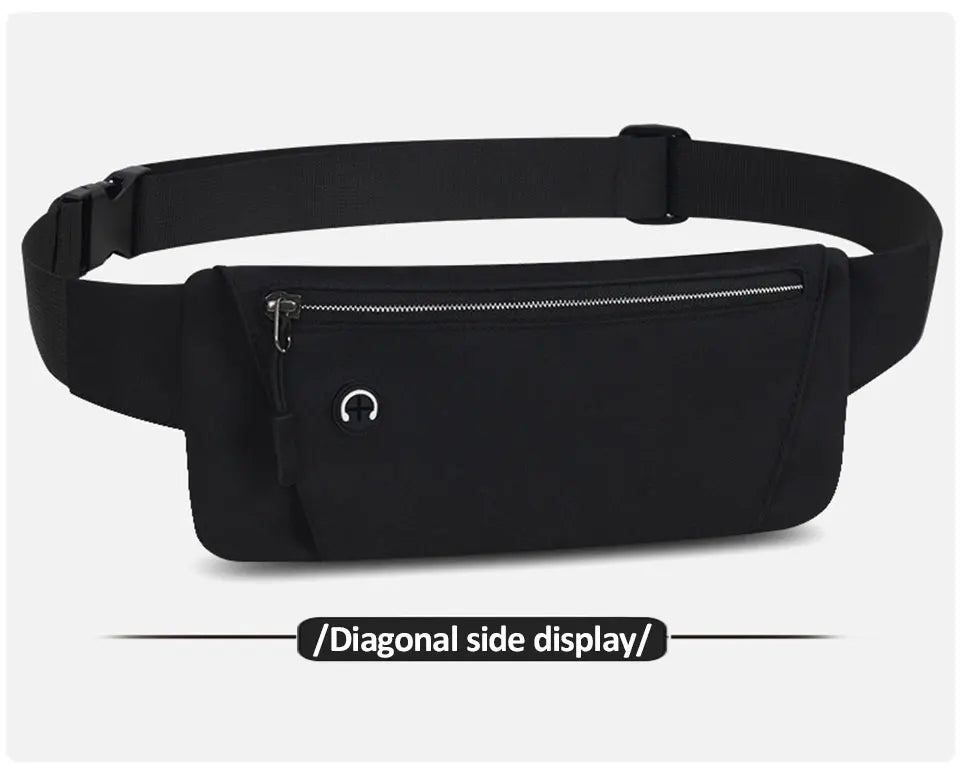 Riñonera para correr, bolsa para cinturón deportivo, bolsa para teléfono móvil, riñonera ligera para hombre y mujer, bolsa deportiva para gimnasio, riñonera con correa ajustable