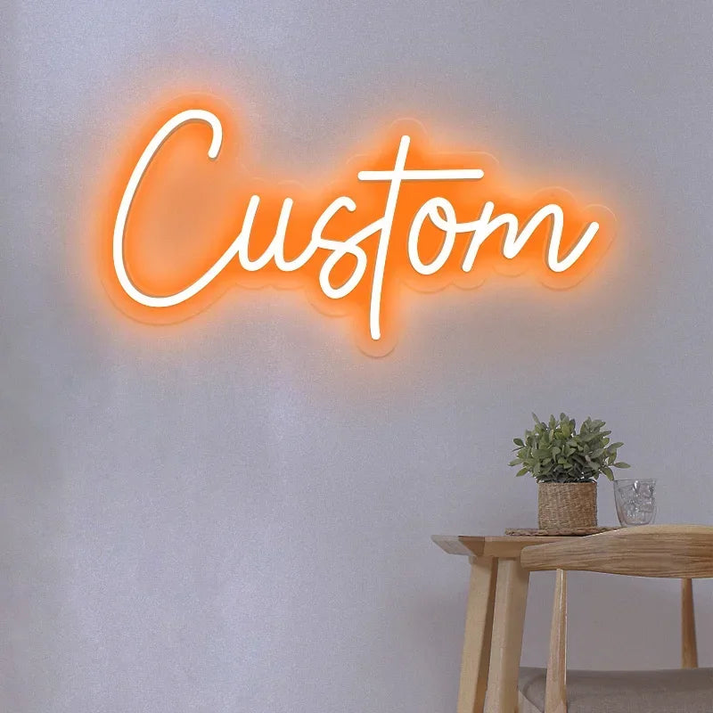 Custom LED Neon Sign, Personalized Name Sign, Wedding Decor for Store, Business, Wall, Room, Personalized Neon Gift for Kids