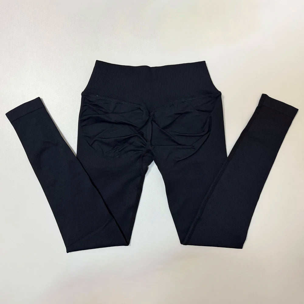 Leggings Deportivos Vision para Mujer, Pantalones de Yoga Sin Costuras con Efecto Push-Up, Leggings de Gimnasio con Cintura Cruzada, Leggings Deportivos para Levantar Glúteos