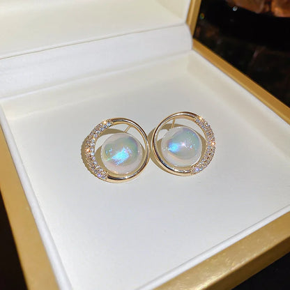 2023 New Fashion Trend Unique Design Elegant Delicate Lightweight Luxury Pearl Tassel Earrings High Jewelry Party Favors for Women