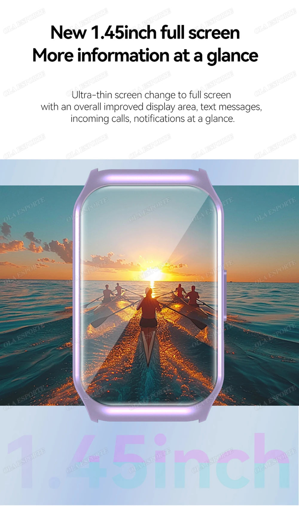 Para mujeres hombres reloj inteligente pantalla AMOLED salud monitoreo del ritmo cardíaco Bluetooth llamada IP68 impermeable deporte al aire libre pulsera inteligente