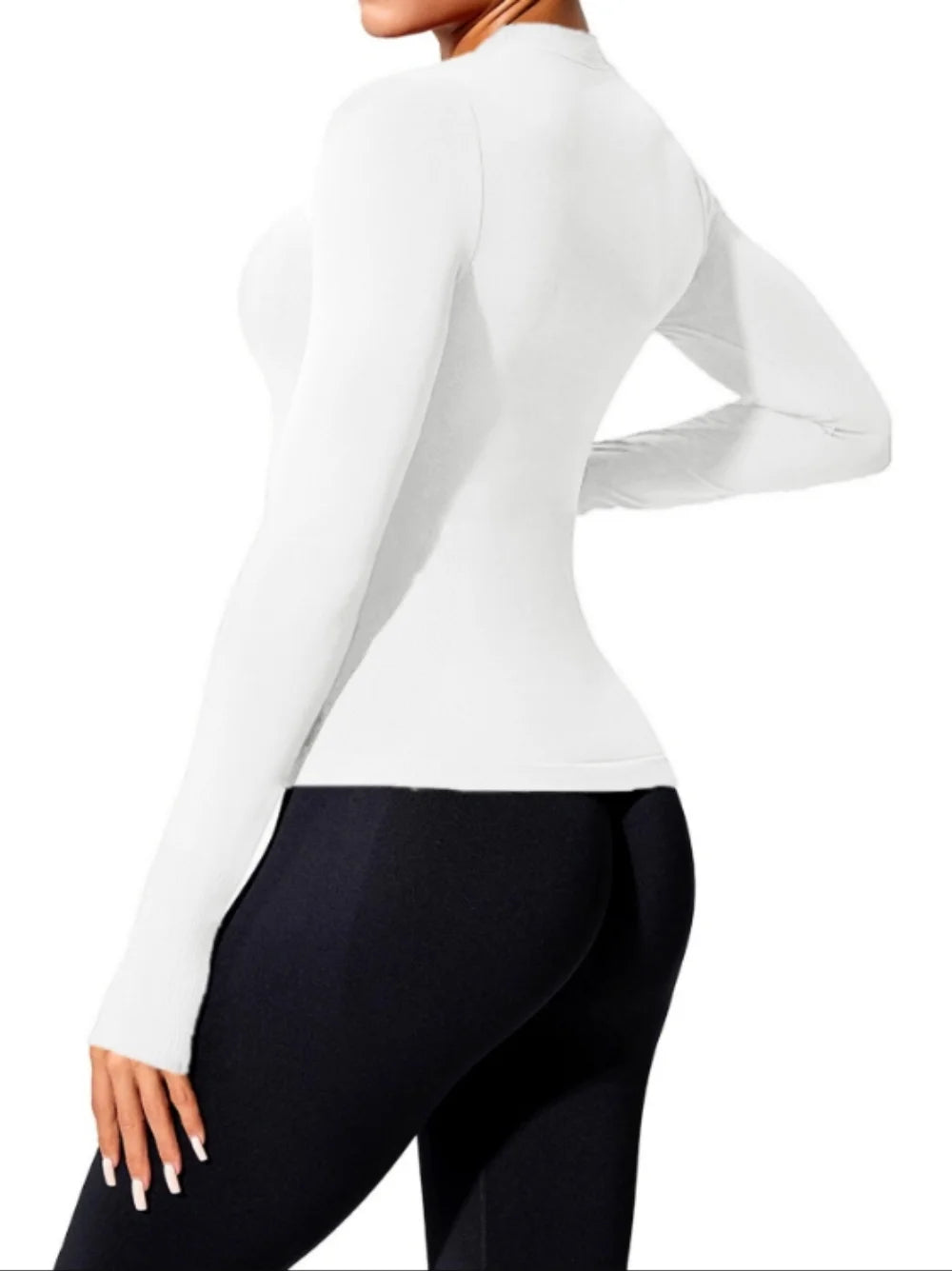 Camisas de Yoga de manga larga, ropa deportiva para mujer, ropa deportiva para gimnasio, mujer, para correr.