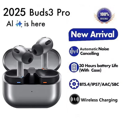 Audífonos Inalámbricos Bluetooth Upgrade Pro Buds 3 Pro con Reducción de Ruido, Carga Inalámbrica, Sonido HIFI, Auriculares Deportivos TWS