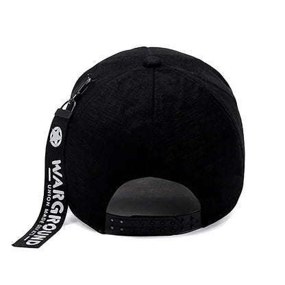 Gorra de Béisbol Clásica con Visera Metálica Personalizada, Estilo Ligero y Transpirable Cuatro colores para elegir